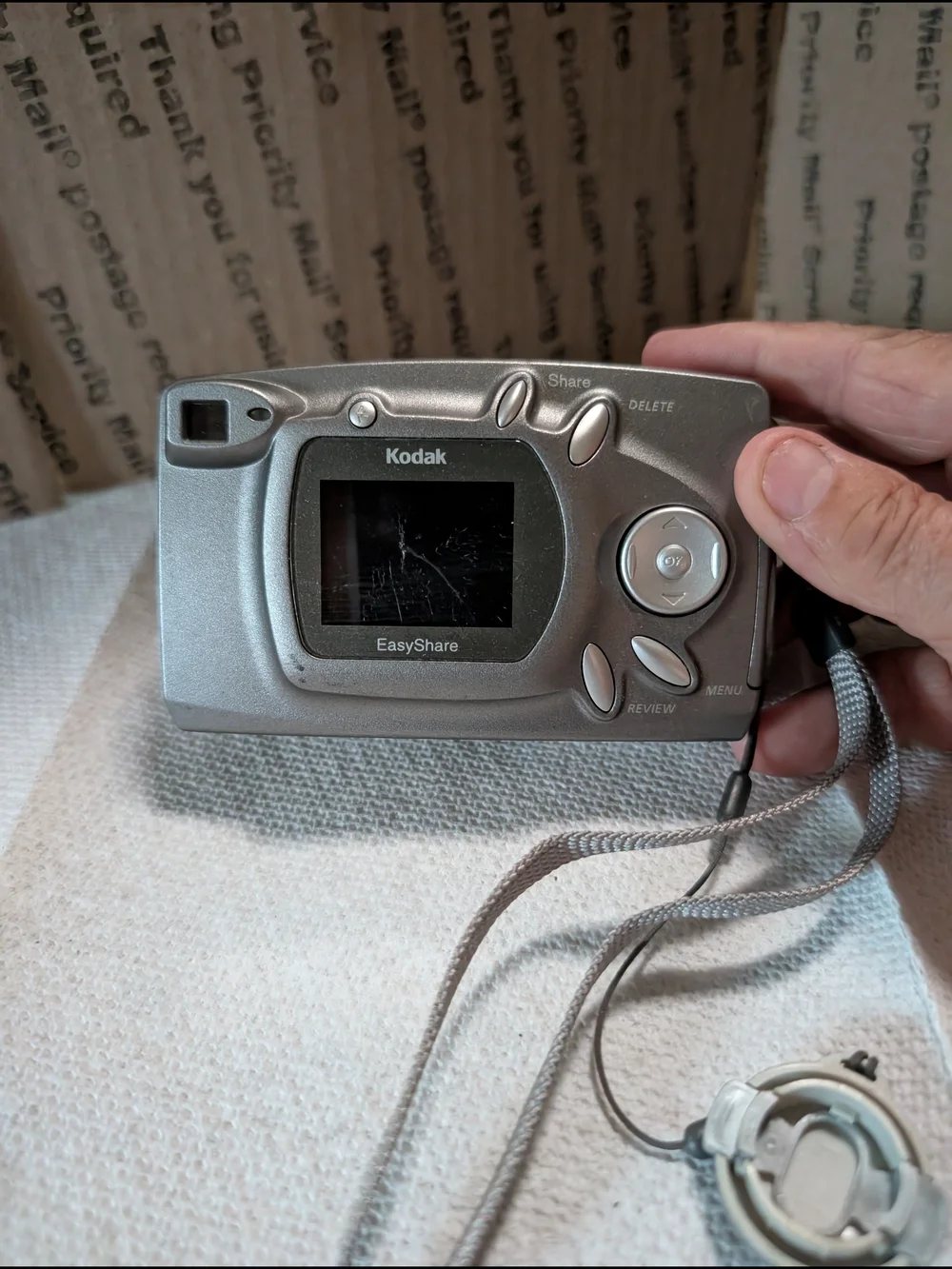 Kodak EasyShare CX4300 Silver Point-and-Shoot Digital Camera